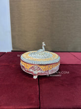 Sleek Enamel Dry Fruit Box