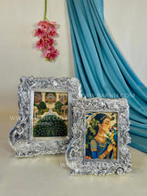 Pure Silver Peacock Design Frame