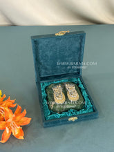Pure Silver Charan on Rose Quartz