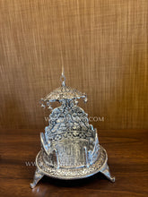 German Silver Singhasan- Oval