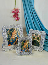 Pure Silver Peacock Design Frame
