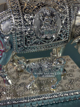 Pure Silver Laxmi Cow and Calf