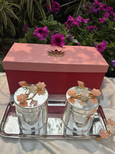 Tulip Jar Set with Tray