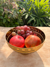 Gold Plated Nut Bowl