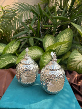 Double Cutwork T Light Holder - Medium