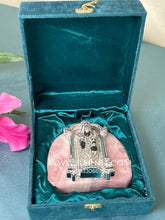 Pure Silver Tirupati Balaji on Rose Quartz