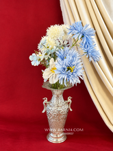 Double Peacock Lotus Flower Vase
