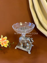 Elephant Trunk Glass Bowl Stand