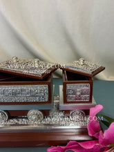 Pure Silver Pebble Path Train