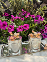 Tulip Jar Set with Tray