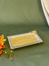 Golden Marble Tray