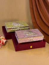 Enamel Peacock Dry Fruit Box