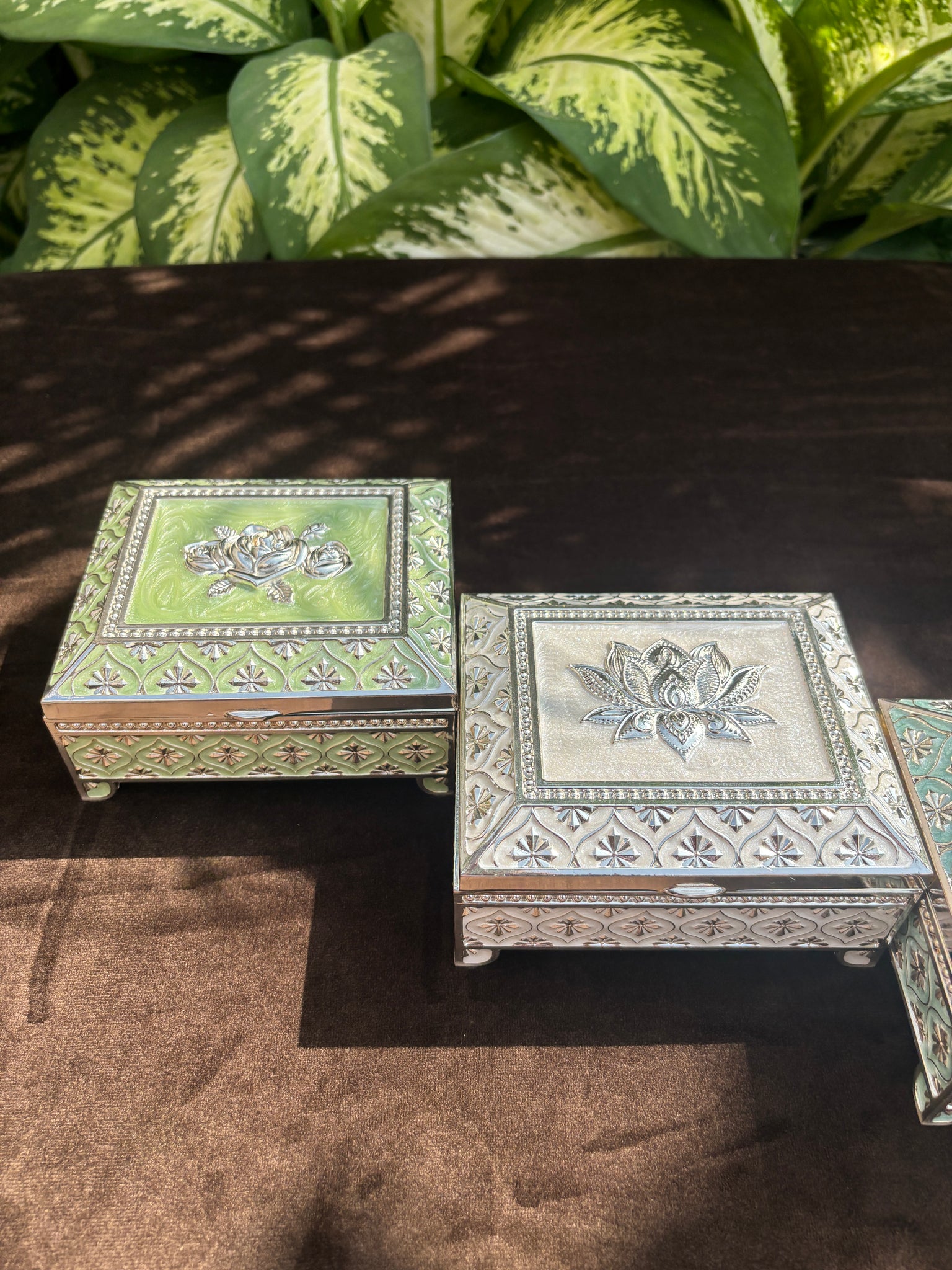 Enamel Jewellery Box