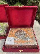 Enamel Peacock Dry Fruit Box