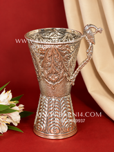 Peacock Handle Flower Vase