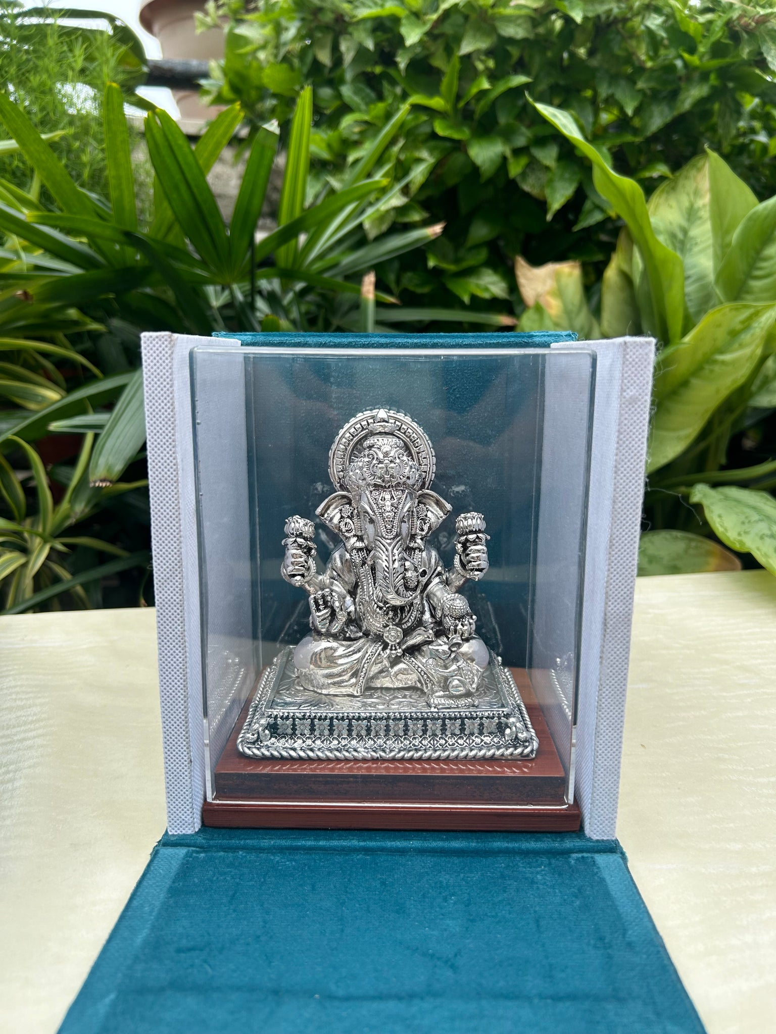 Pure Silver Ganesha Idol