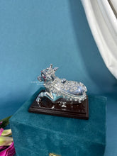 Small Bal Nandi idol crafted in pure silver