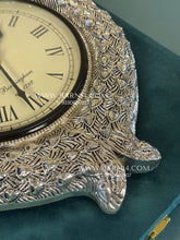 Pure Silver Swan Clock
