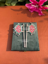 German Silver Meena Pankhi Pair