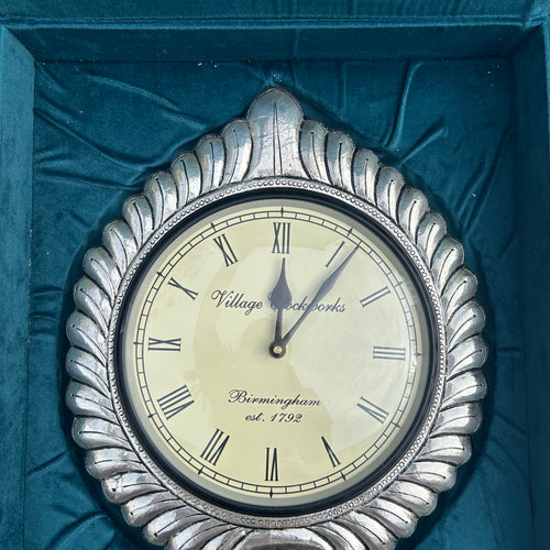 Pure Silver Clock