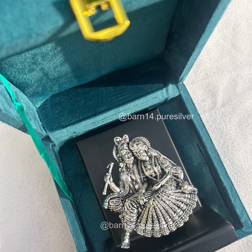Pure Silver Radha Kishan Stand