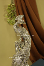 Pure Silver Royal Peacock – Rose Quartz Edition