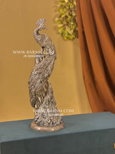 Pure Silver Royal Peacock – Rose Quartz Edition