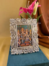 Pure Silver Four Bloom Photoframe