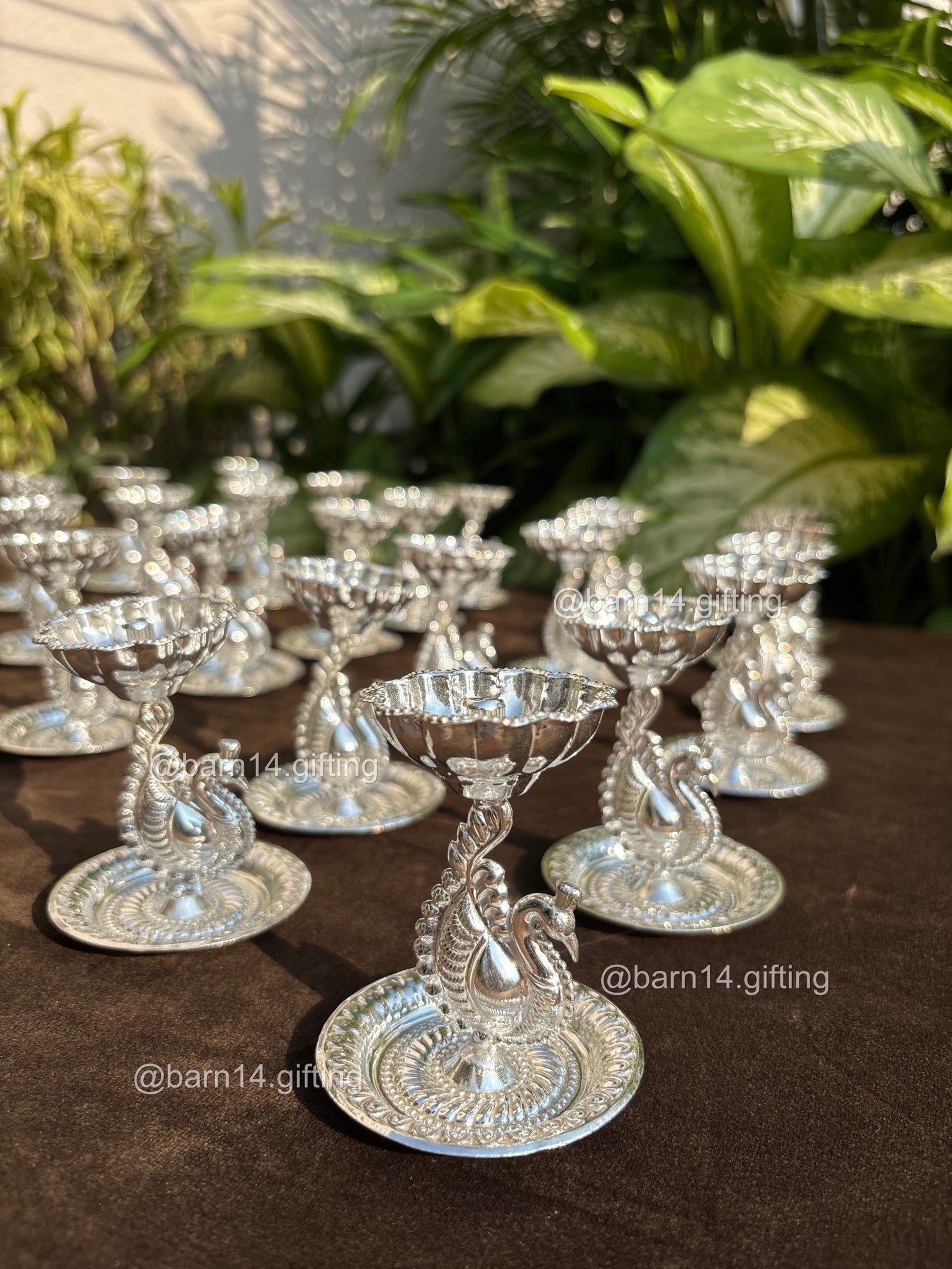 Peacock Diya