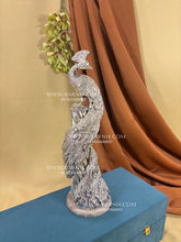 Pure Silver Royal Peacock – Rose Quartz Edition