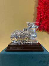 Pure Silver Nandi Idol