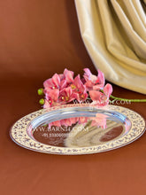 Enamel Oval Serving Tray