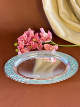 Enamel Oval Serving Tray