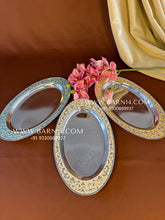 Enamel Oval Serving Tray