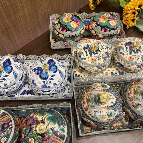 Rang Mahal Platter Set