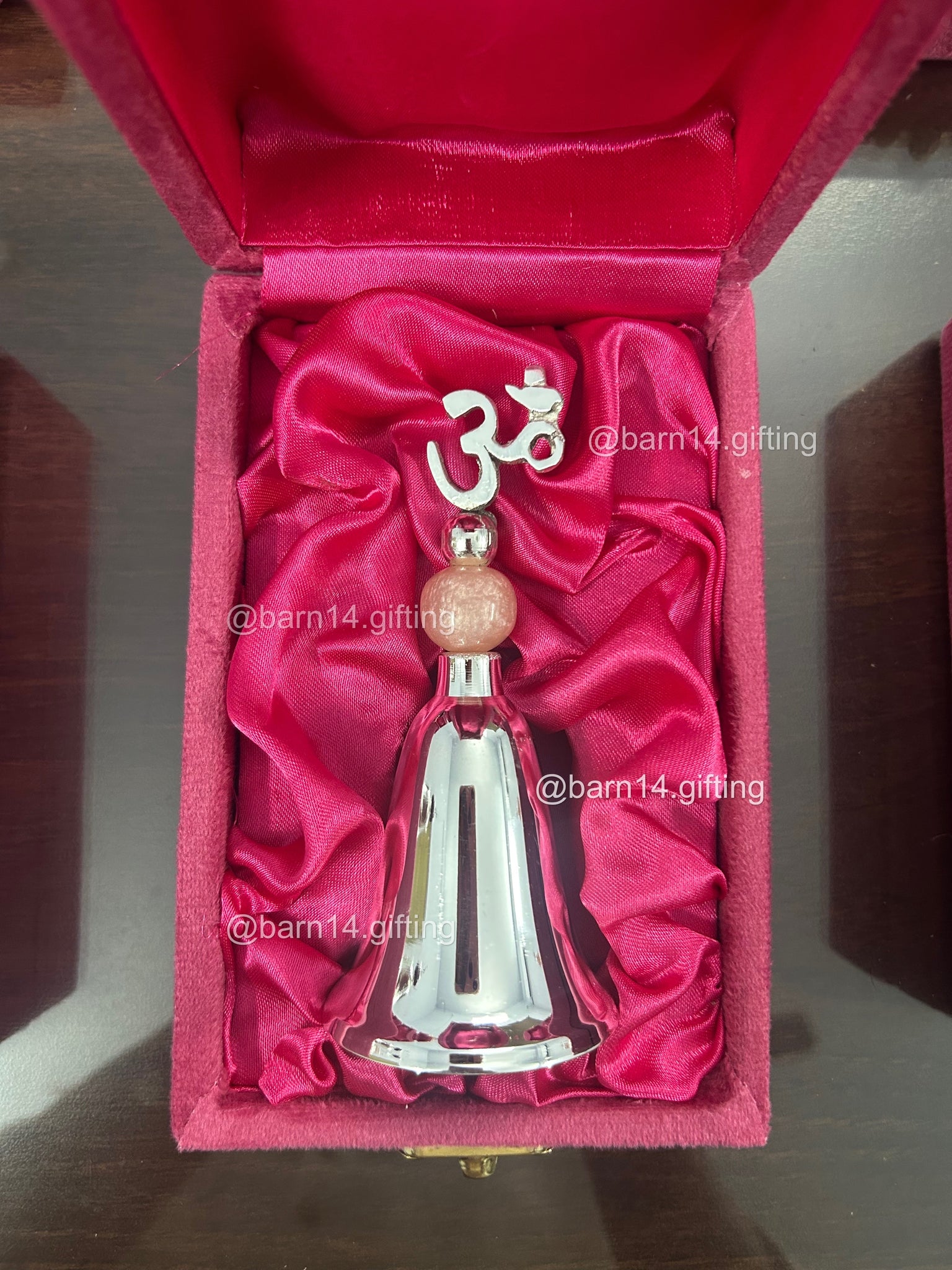 Pink Om Bell