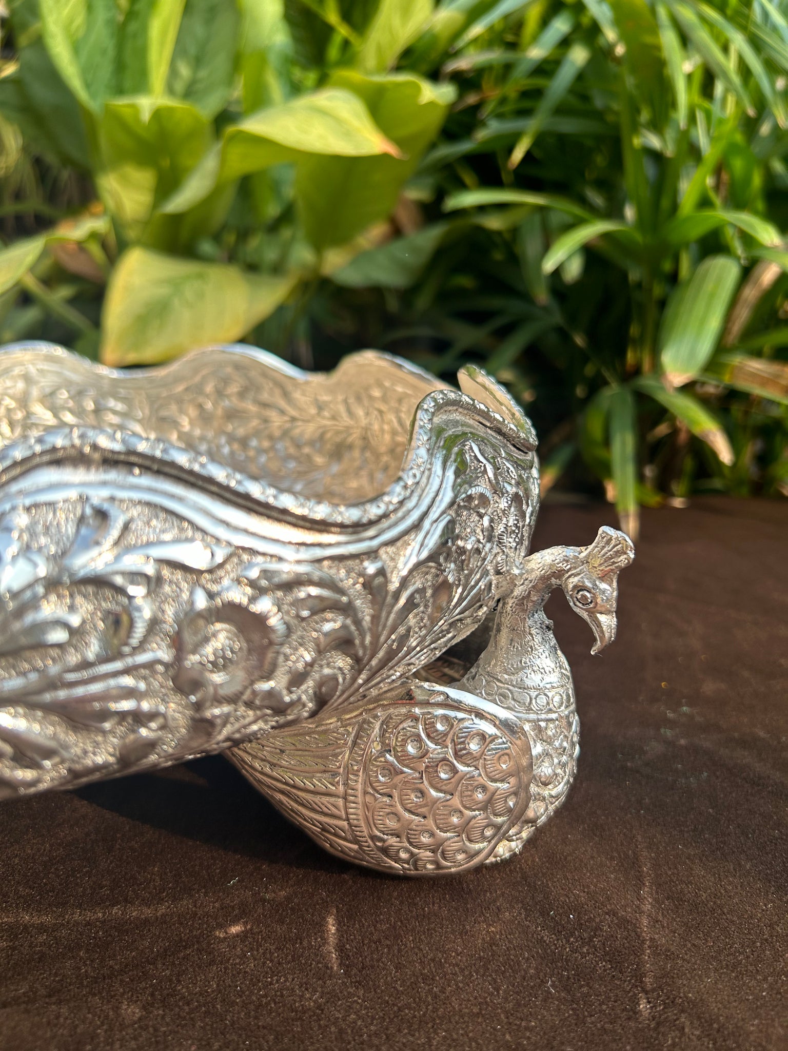 German Silver Swan Urli