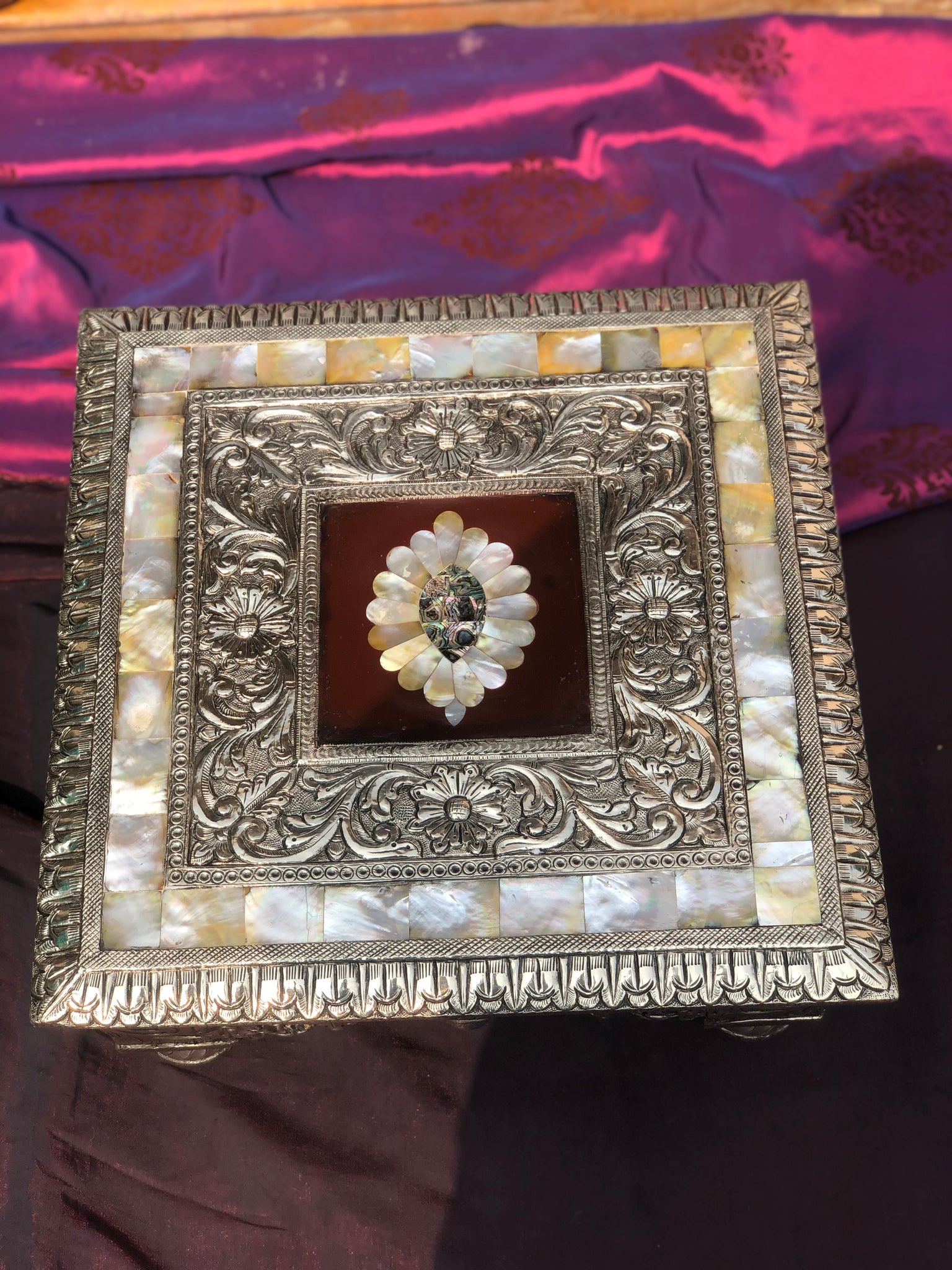 Mother of Pearl Chowki