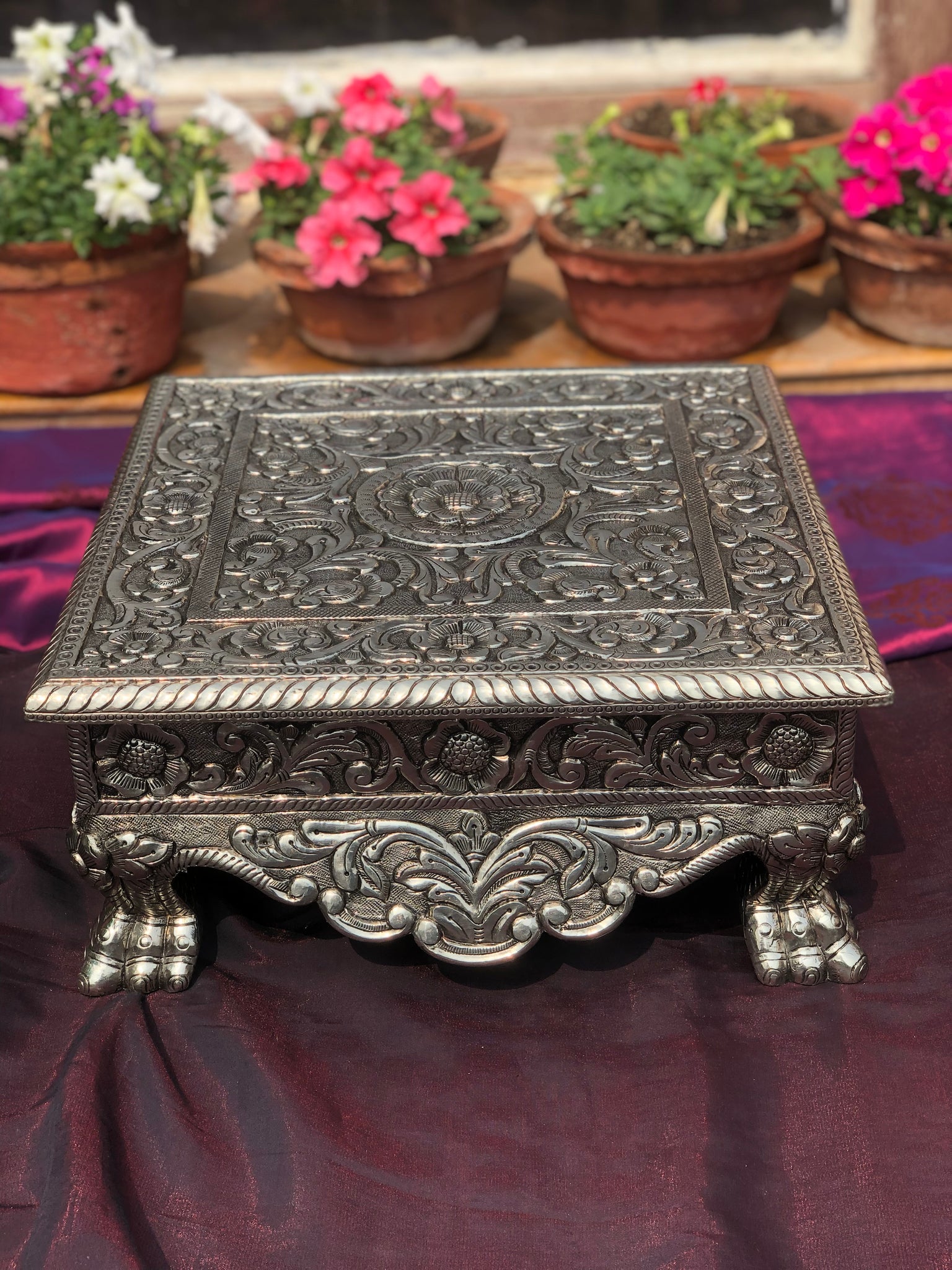 Silver Wedding Chowki