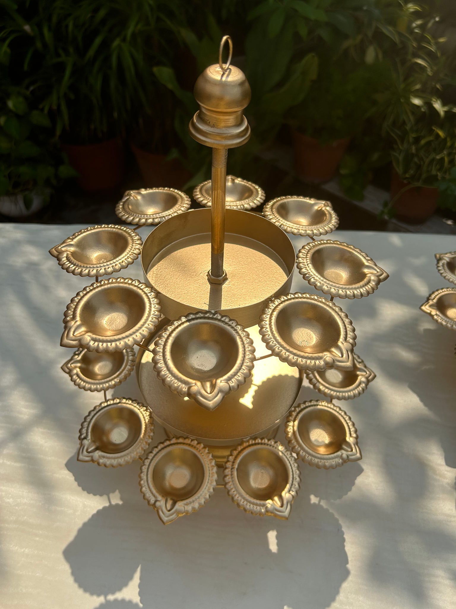 2 Tier Diya Stand