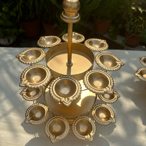 2 Tier Diya Stand