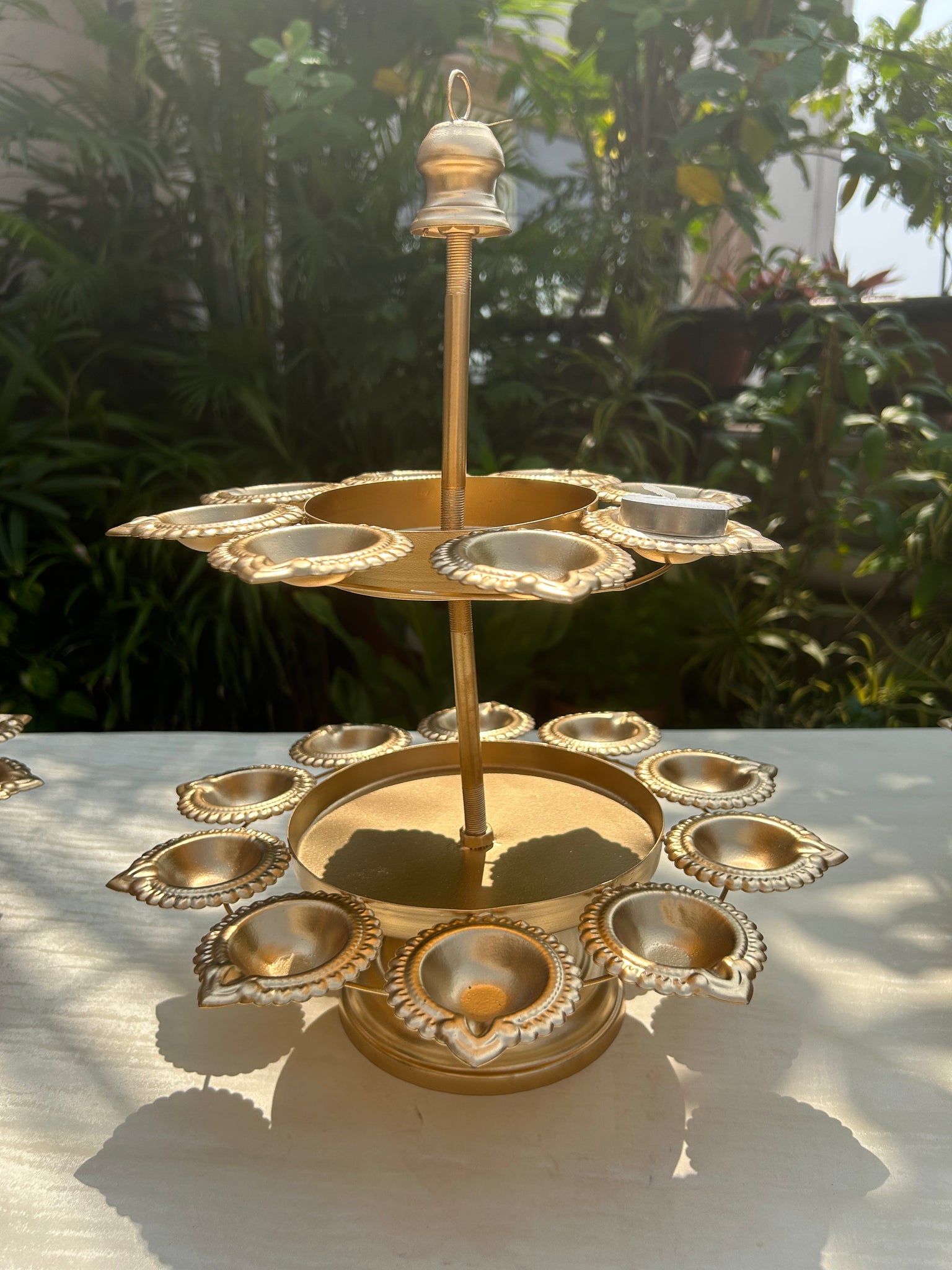 2 Tier Diya Stand