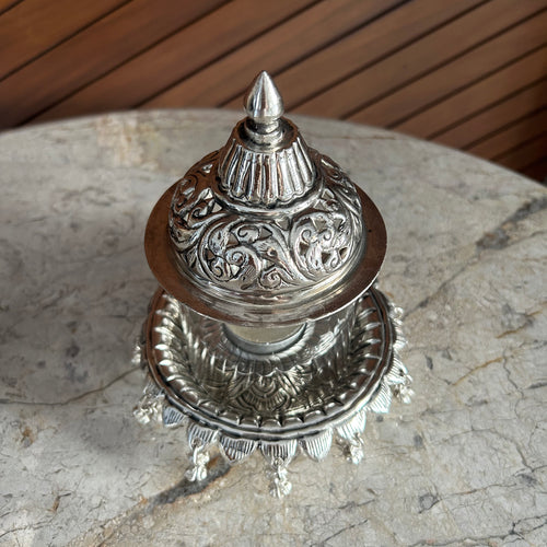 Glass Akhand Diya