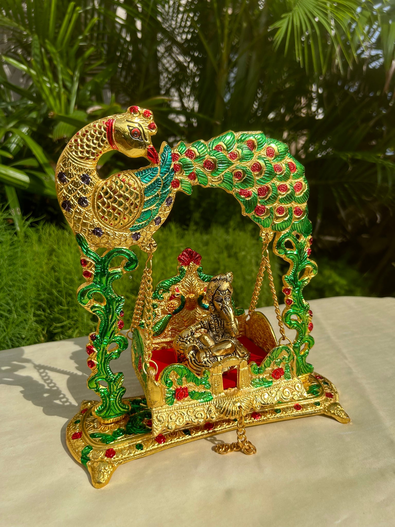 Peacock Gold Meena Jhula