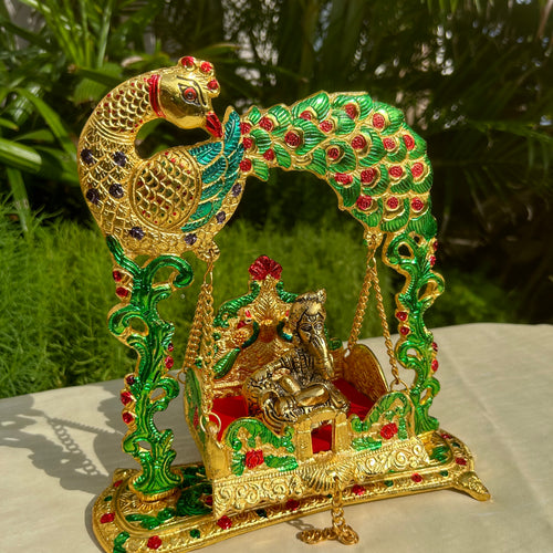 Peacock Gold Meena Jhula