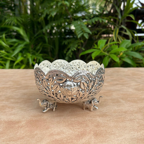 Dry- Fruit Bowl with Elephant Legs