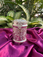 Silver Finish Papad Mangodi Box