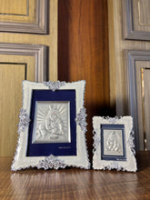 Pure Silver Laddoo Gopal Pearl Frame Idol