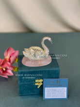 Pure Silver Hans on Rose Quartz for luxury gifting