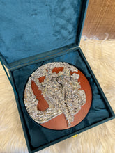 Pure Silver Radha Kishan Wooden Frame